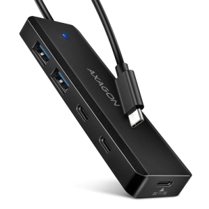 USB hub AXAGON HUE-C2C USB-C 5Gbps TRAVEL hub