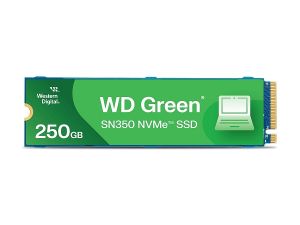 SSD 250GB WD Green SN350 (WDS250G2G0C-00CDH0), M.2 2280 PCIe Gen3 x4, NVMe v1.3, TLC