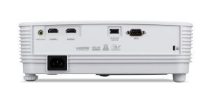 Мултимедиен проектор Acer Projector X1526, DLP, FHD (1920x1080), 4000 ANSI Lumens, 13 000:1, 1.1x, 3D ready, HDMI 1.4x2, DC Out (5V/1.5A, USB-A), USB (Type A), RCA, RS232, PC Audio, Auto keystone, Speaker 3W, 2.4kg, 2Y, White