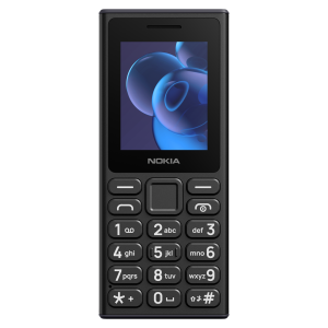 Мобилен телефон NOKIA 110 (2026), DualSIM, Black (без адаптер)