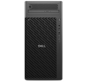 Работна станция Dell Pro Max Tower T2 FCT2250, Intel Core Ultra 7 265K (30 MB cache, 20 cores,  3.3 GHz to 5.5GHz), 32GB: 2 x 16 GB, DDR5, 5600 MT/s, 1TB SSD PCIe M.2, Integrated Graphics, Bulgarian Keyboard&Mouse, 1500W, Win 11Pro, 3Y PS