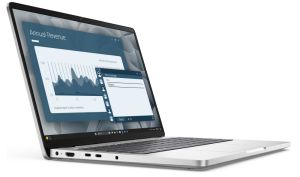 Лаптоп Dell Pro 14 PC14255, AMD Ryzen AI 7 350 (24 MB cache, 8cores, up to 5.0 GHz, 50 TOPS NPU), 14" FHD+(1920x1200) IPS, 300nits AG, 16 GB: 1 x 16 GB, DDR5, 5600 MT/s, 512 GB SSD, AMD Radeon 860M graphics, FHD HDR IR Cam and Mic, Wi-Fi 6E, FPR, Backlit 