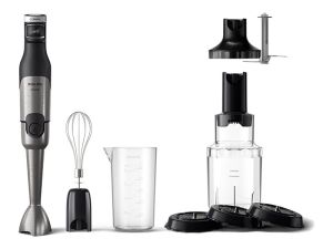 Блендер PHILIPS HR2684/00 Viva Collection ProMix, 1200W Приставката за рязане на спирали XL приставка за кълцане Телена бъркалка