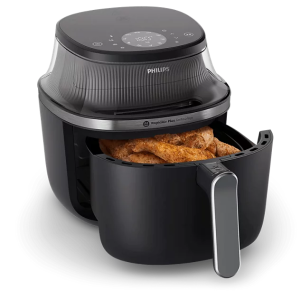 PHILIPS Airfryer Series 3000 7.2l Rapid Air Plus LED Dislpay white