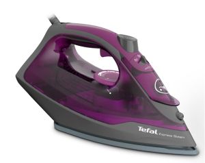 Ютия Tefal FV2847E0 Express Steam, Light Blue/Green, 2400W, 35G/Min, Shot 160G/Min, Ad, Water Tank 270 Ml, Ceramic Soleplate
