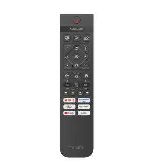 Телевизор Philips 40PQS6901/12, 40'' QLED, FHD (1920x1080), 3 sided Ambilight, Pixel Plus HD, WCG 90% DCI, HDR10, HLG, Titan 3.0 OS , 3*HDMI, 2*USB, WiFi 4, 12W RMS, Black