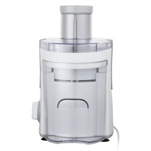 Сокоизстисквачка Oliver Voltz OV51160C, 400W, 600 мл, 2 степени, Голям отвор, Контейнер за отпадъци, Тиха, Бял