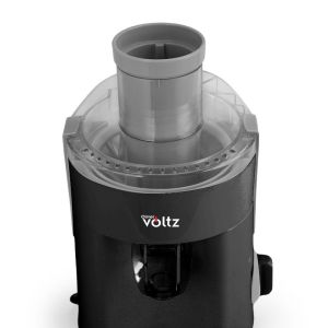 Сокоизстисквачка Oliver Voltz OV51160C, 400W, 600 мл, 2 степени, Голям отвор, Контейнер за отпадъци, Тиха, Черен