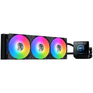Xigmatek Connect 360 (BK, AIO Liquid Cooler, 3.4"LED Display Pump Head, ARGB PWM Fan, Mini ARGB Controller)