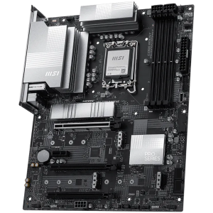 MSI PRO Z890-P WIFI6E, LGA 1851, Dual Channel DDR5 up to 9200(OC)MHz, 3x PCIe x16 slots, 4x M.2 slot, 4x USB 2.0, 2x USB 3.2 Gen 1, 1x USB 3.2 Gen 2, 1x USB 3.2 Gen 2 Type-C, 1x HDMI, 1x DP, 5Gbps LAN, WIFI6E, 7.1 Audio, 3Y