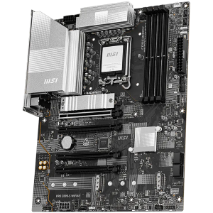 MSI PRO Z890-S WIFI6E, LGA 1851, Dual Channel DDR5 up to 8800(OC)MHz, 4x PCIe x16 slots, 3x M.2 slot, 6x USB 3.2 Gen 1, 1x USB 3.2 Gen 2x2 Type-C, 1x HDMI, 1x DP, 2.5Gbps LAN, WIFI6E, 7.1 Audio, 3Y