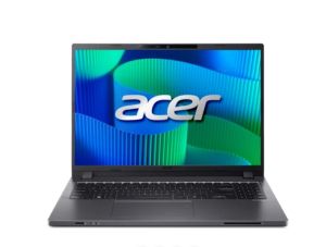 Лаптоп Acer Travelmate P2 TMP216-51-G2-TCO-55HD,  Intel Core 5 120U (1.4GHz up to 5.0GHz, 12MB), 16'' WUXGA (1920 x1200) IPS, 16GB DDR5  (2x8GB), 512GB PCIe NVMe SSD+ HDD ugrade kit, TPM 2.0, WiFi 6E, BT 5.3, Win11 PRO EDU, 3Y Warranty