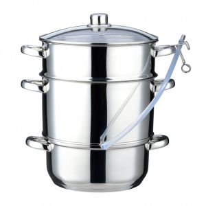Соковарка Klausberg KB 9032, 28 см, 8 литра, 4 части, Индукция, Инокс