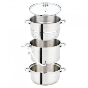Соковарка Klausberg KB 9032, 28 см, 8 литра, 4 части, Индукция, Инокс