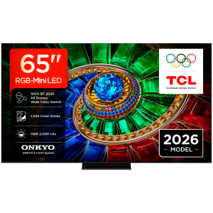 TCL 65RM7L 65'' Commercial Display 16/7 Operation Built-in 2.4/5GHz Wi-Fi, MIMO DVB-C Pan EU
