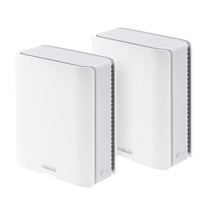 Меш система Asus Mesh WiFi system, ZenWiFi BT8 2PK, BE14000, Tri-Band, up to 540m2, Tri-Core 1.8GHz CPU, 128MB/1GB Flash/RAM, 2.5G dual-port, Smart Home Master SSIDs, AiProtection Pro, Adaptive QoS, VPN server/client, IPTV, OFDMA, AiMesh,White