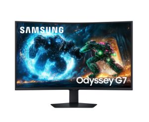 Монитор Samsung 37FG750 37" VA Odyssey G7 G75F Curved 1000R 4K 165Hz 3840x2160 1ms 60Hz DP HDMI Black + Logitech G102 Mouse, Lightsync RGB, 8000 DPI, 6 Programmable Buttons, Black
