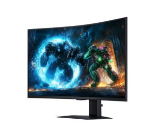 Монитор Samsung 37FG750 37" VA Odyssey G7 G75F Curved 1000R 4K 165Hz 3840x2160 1ms 60Hz DP HDMI Black + Logitech G102 Mouse, Lightsync RGB, 8000 DPI, 6 Programmable Buttons, Black