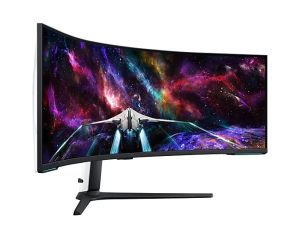 Монитор Samsung LS57CG952, 57" Odyssey Neo G95NC 57" Quantum Mini-LED Dual UHD, 7680x2160, 240Hz 1ms, HDMI, USB Hub, White/Black + Logitech G102 Mouse, Lightsync RGB, 8000 DPI, 6 Programmable Buttons, Black