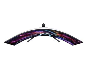 Монитор Samsung LS57CG952, 57" Odyssey Neo G95NC 57" Quantum Mini-LED Dual UHD, 7680x2160, 240Hz 1ms, HDMI, USB Hub, White/Black + Logitech G102 Mouse, Lightsync RGB, 8000 DPI, 6 Programmable Buttons, Black