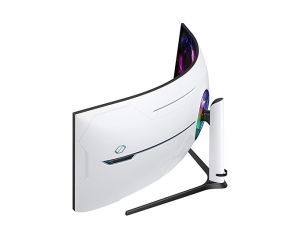 Монитор Samsung LS57CG952, 57" Odyssey Neo G95NC 57" Quantum Mini-LED Dual UHD, 7680x2160, 240Hz 1ms, HDMI, USB Hub, White/Black + Logitech G102 Mouse, Lightsync RGB, 8000 DPI, 6 Programmable Buttons, Black