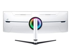 Монитор Samsung LS57CG952, 57" Odyssey Neo G95NC 57" Quantum Mini-LED Dual UHD, 7680x2160, 240Hz 1ms, HDMI, USB Hub, White/Black + Logitech G102 Mouse, Lightsync RGB, 8000 DPI, 6 Programmable Buttons, Black