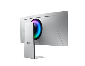 Монитор Samsung LS34DG850, 34'' CURVED Odyssey G8 OLED, 1800R, 175 Hz, 0.1 ms GTG, 21:9, 3440 x 1440, Smart, 2xUSB C, Mini DP, Micro HDMI 2.1, Wi-Fi 5, BT 5.2, Speakers, 178°/178°, Silver + Logitech G102 Mouse, Lightsync RGB, 8000 DPI, 6 Programmable Butt