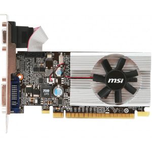 MSI Video Card NVidia N210-1GD3/LP (GF210, 1GB GDDR3 64bit, PCI Express x16 2.0, DVI, HDMI, D-SUB)