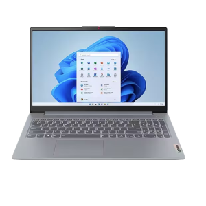 Лаптоп LENOVO IdeaPad Slim 3 15IAN8 (82XB00KHBM), 15.6" FullHD (1920x1080) IPS, Intel N100 (6M Cache, 3.4GHz, 4 ядра), 8GB LPDDR5, 256GB SSD M.2, no OS, Arctic Grey (без адаптер) 