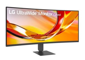 Монитор LG 34U620B-B, 34" UltraWide  21:9, VA, Curved, 144 Hz, 5ms, 4000:1, 300cd/m2, WQHD 3440x 1440, sRGB 99%, HDR 10, HDMI, DisplayPort, DP, Reader mode, AMD FreeSync, Tilt, Height (Range), Black