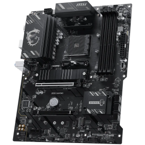 MSI B550 GAMING, ATX, Socket AM4, 4x DDR4 Dual Channel up to 4866+(OC)MHz, 2x PCIe x16 slots, 2x M.2 slots, 2x USB 3.2 Gen 2 (1x Type-C), 2x USB 3.2 Gen 1, 4x USB 2.0, 1x HDMI, 1x DP, 1G LAN, 7.1 HD Audio, 3Y