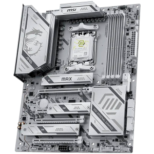 MSI X870E GAMING PLUS MAX WIFI, ATX, Socket AM5, 4x DDR5 Dual Channel DDR5 up to 8200(OC)MHz, 3x PCIe x16 slot, 3x M.2 slot, 4x USB 2.0, 2x USB 5Gbps, 2x USB 10Gbps, 1x 20Gbps Type-C, 1x 40Gbps Type-C, HDMI, 7.1 HD Audio, 5G LAN, WiFI 7, BT, 3Y