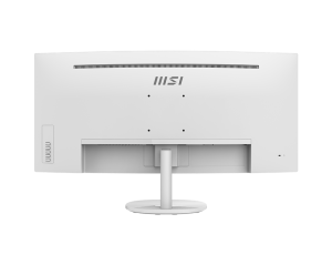 Монитор MSI PRO MP341CQW V1, 34" VA Curved 1500R, UWQHD (3440 x 1440) 100Hz, 21:9, 1ms, 300 cd/m², 3000:1, AMD FreeSync, Speaker 2x2W, 2xHDMI, DP, White