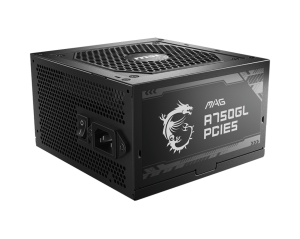 Захранване MSI MAG A750GL PCIE5, 750W, 80 PLUS Gold, Full modular