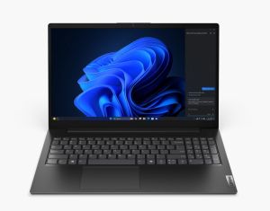 Лаптоп Lenovo V15 G5 Intel Core 3 100U, 6C (up to 4.7GHz, 10MB), 16GB DDR5-5200, 512GB SSD, 15.6" FHD (1920x1080) IPS AG, Intel UHD Graphics, HD 720p Cam, WLAN, BT, 3 cell, DOS, 3Y CCI