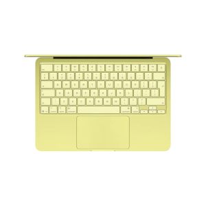 Лаптоп Apple MacBook Neo 13: Apple A18 Pro chip with 6-core CPU and 5-core GPU, 8GB, 512GB SSD, Touch ID - Citrus