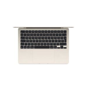 Лаптоп Apple MacBook Air 13.6: Apple M5 chip with 10-core CPU and 8-core GPU, 16GB, 512GB SSD - Starlight