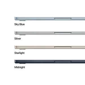 Лаптоп Apple MacBook Air 13.6: Apple M5 chip with 10-core CPU and 8-core GPU, 16GB, 512GB SSD - Starlight