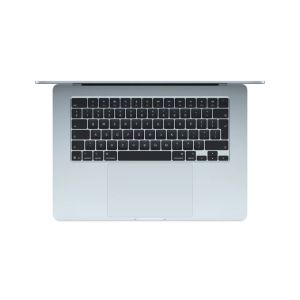 Лаптоп Apple MacBook Air 15.3: Apple M5 chip with 10-core CPU and 10-core GPU, 16GB, 512GB SSD - Sky Blue