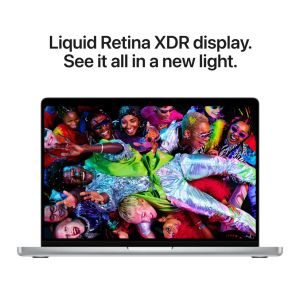Лаптоп Apple 14-inch MacBook Pro: Apple M5 chip with 10-core CPU and 10-core GPU, 24GB, 1TB SSD - Silver