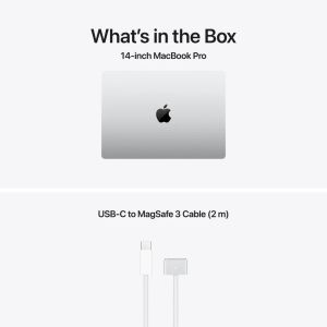 Лаптоп Apple 14-inch MacBook Pro: Apple M5 chip with 10-core CPU and 10-core GPU, 24GB, 1TB SSD - Silver