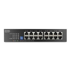 Комутатор ZyXEL GS1100-16S 16 port Gigabit - DIP selector Unmanaged Switch