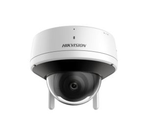 Камера HikVision 4 MP Outdoor Audio Fixed Dome Network Camera, 2.8mm, F1.6, IR up to 30m, H.265, IP66, Digital WDR, 1 built-in microphone, 1 built-in speaker, built-in memory card slot (up to 512 GB), Wi-Fi IEEE802.11b, 802.11g, 802.11n, 2 Antennas, 12Vdc