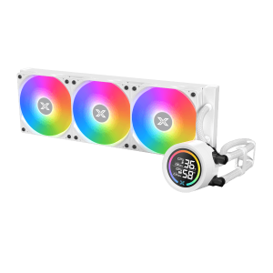Xigmatek LK Pro 360 Digital Arctic (WH AIO,Digital LCD Pump & 360mm PWM Fan,Mini ARGB Controller,Intel & AMD & 20xx)