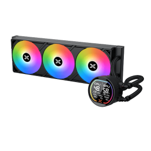 Xigmatek LK Pro 360 Digital (BK AIO,Digital LCD Pump & 360mm PWM Fan,Mini ARGB Controller,Intel & AMD & 20xx)
