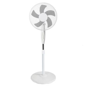 Вентилатор 3в1 Elite EHSF-0369, 55W, 40 см, 3 скорости, Регулируеми наклон и височина, Тиха работа, Бял