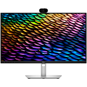 Монитор DELL Pro P P2726DEB, 27" IPS, QHD (2560x1440) 100Hz, 16:9, 5ms, 1500:1, 350 cd/m2, WebCam 4MP, Mic., Speaker 2x5W, HDMI, 2xDP, USB-C, RJ45, 2xUSB-C, 2xUSB 3.2, Black