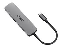 ACER 5in1 TYPE C DONGLE 3x USB 3.0 5Gbps 1x HDMI 4K 1x TYPE C 100W PD