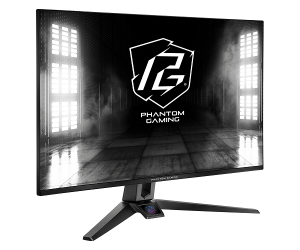 Монитор ASROCK PG27FFS1A, 27" IPS, FullHD (1920x1080) 240Hz, 16:9, 1ms, 1000:1, 350cd/m2, AMD FreeSync Premium, Speaker 2x2W, 2x HDMI, DP, Black