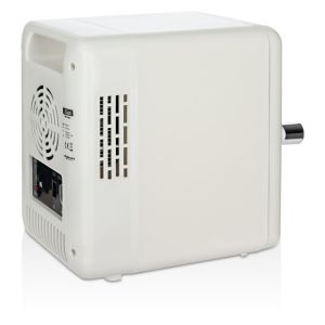 Преносим мини хладилник Zilan ZLN1153, 36W, 4 л, 6 кена, Охлаждане/затопляне, 10-75°C, 240/12V, Бял